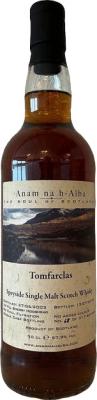 Tomfarclas 2003 ANHA The Soul of Scotland 1st Fill Sherry Hogshead 57.9% 700ml