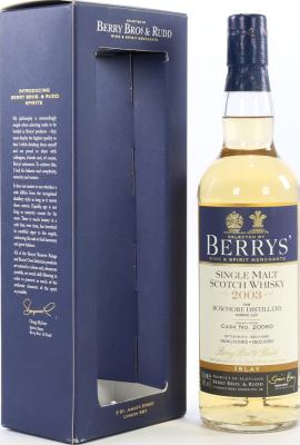 Bowmore 2003 BR Berrys #20060 46% 700ml