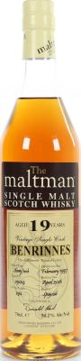 Benrinnes 1997 MBl The Maltman Sherry Finish #05014 50.2% 700ml