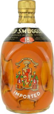 Old Smuggler 18yo Blended Scotch Whisky Importen by Godefroy H. Von Mumm und Co. Kellereien Eltville 43% 750ml