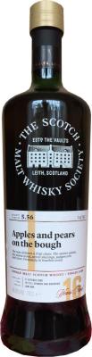 Auchentoshan 2000 SMWS 5.56 Apples and pears on the bough 54.8% 700ml