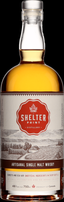 Shelter Point Artisanal Single Malt Whisky 46% 750ml
