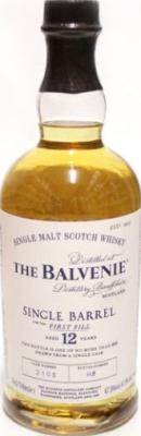 Balvenie 12yo Single Barrel #4805 47.8% 700ml