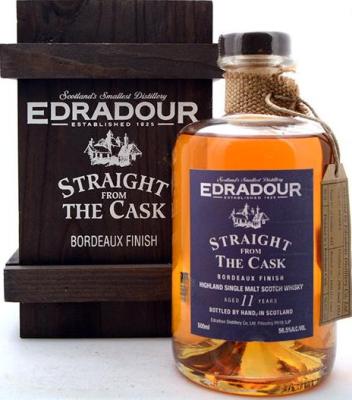 Edradour 1994 Straight From The Cask Bordeaux Cask Finish Bordeaux Cask Finish 56.3% 500ml