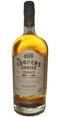 Balmenach 2003 VM Bourbon Cask #0438 46% 700ml