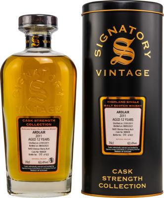 Ardlair 2011 Cask Strength Collection Refill Oloroso Sherry Butt 63.4% 700ml