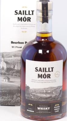 Saillt Mor 2015 Bourbon Peated #60 57.7% 500ml