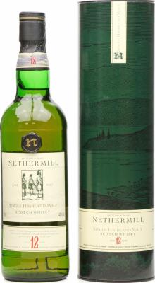 Nethermill 12yo EWL Importe par Corade S.A 40% 700ml