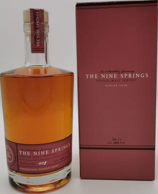 The Nine Springs 8yo Ex-Bourbon 6 J + Thuringia Acolon Cask 2J 46% 500ml