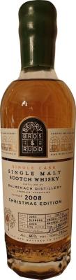 Balmenach 2008 BR Christmas Edition 46% 700ml