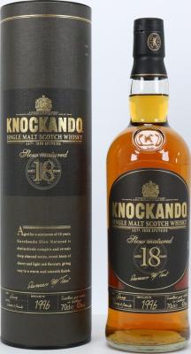 Knockando 1996 Slow Matured 18yo Sherry Butts 43% 700ml