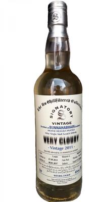 Bunnahabhain 2011 SV The Un-Chillfiltered Collection Very Cloudy 704148 + 704149 40% 700ml