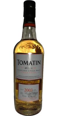 Tomatin 2003 Single Cask #35327 Bresser & Timmer 58.5% 700ml