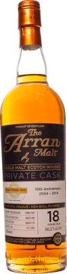 Arran 1996 Private Cask 1996/709 55.2% 700ml