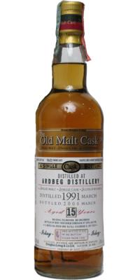 Ardbeg 1991 DL Old Malt Cask Refill Hogshead 50% 700ml