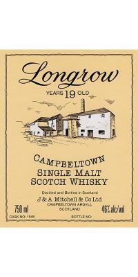 Longrow 19yo 46% 750ml