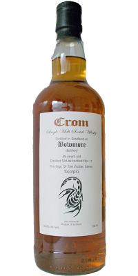 Bowmore 1982 Cr Scorpio The Sign Of The Zodiac Series 50.2% 700ml