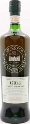Strathclyde 1989 SMWS G10.4 a witch's Christmas tipple Refill Ex-Bourbon Hogshead 57.9% 700ml