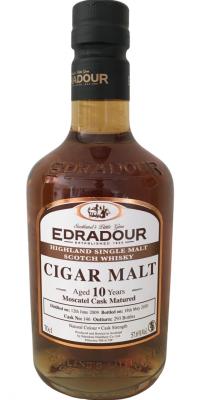 Edradour 2009 Cigar Malt Moscatel Cask Matured #146 57.6% 700ml