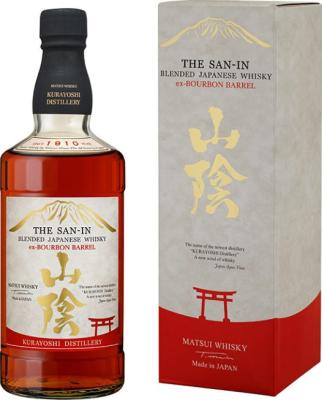 The Kurayoshi The San-In Ex-Bourbon barrel 43% 700ml