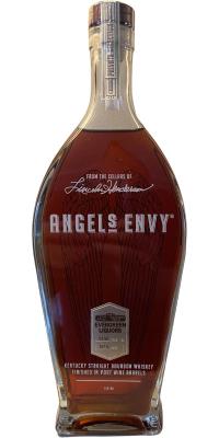 Angel's Envy Port Cask Finished Private Selection Single Barrel New Charred American White Oak,Then Port Wine Evergreen Liquors 53.95% 750ml