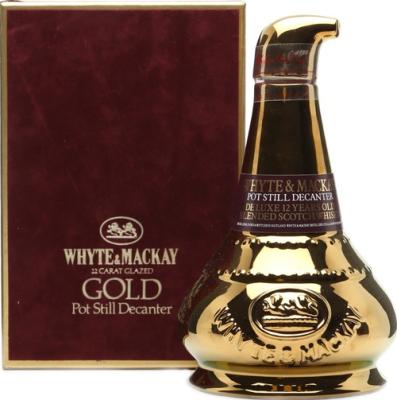 Whyte & Mackay 12yo W&M Copper Pot Still Decanter 43% 1000ml