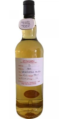 Springbank 2005 Duty Paid Sample For Trade Purposes Only Firstfill Bourbon barrel Rotation 387 58.1% 700ml