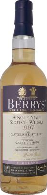 Clynelish 1997 BR Berrys #4050 55.2% 700ml