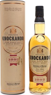 Knockando 1987 by Justerini & Brooks Ltd 40% 700ml