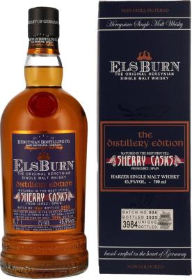 ElsBurn The Distillery Edition Sherry Casks 1st Fill Sherry sherry 45.9% 700ml