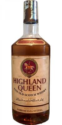 Highland Queen Fine Old Scotch Whisky Fabrizio Fasano Ltda 40% 980ml
