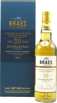 Braes of Glenlivet 30yo Secret Speyside Collection BG/001 50.3% 700ml