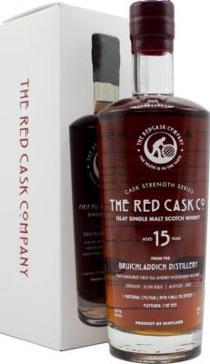 Bruichladdich 2005 GWhL The Red Cask Co 1st fill sherry hogshead 63.1% 700ml