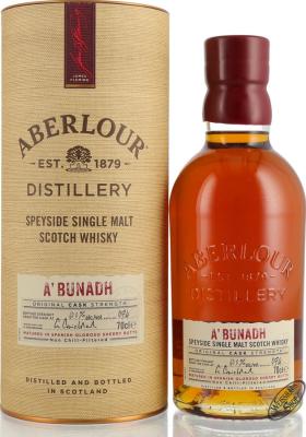 Aberlour A'bunadh Batch #74 Spanish Oloroso Sherry Butts 60% 700ml