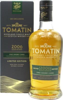 Tomatin 2006 UK Exclusive 39350 & 39351 46% 700ml