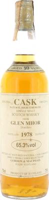 Glen Mhor 1978 GM Original Cask Strength 65.3% 750ml