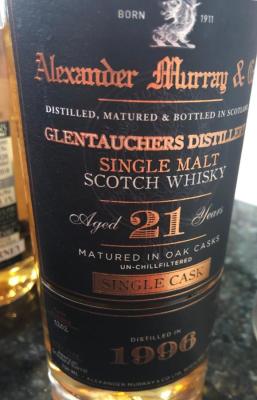 Glentauchers 1996 AMC Single Cask 53.2% 750ml