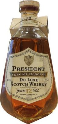 President 12yo Special Reserve De Luxe Scotch Whisky 12yo 43% 750ml