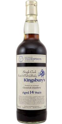 Clynelish 14yo KB Matured in Valdespino's 46% 700ml