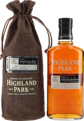 Highland Park 2005 Single Cask Series #4809 WhiskyBrother 65.8% 750ml