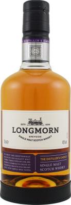 Longmorn The Distiller's Choice Hogsheads Sherry Casks Bourbon Barrels 40% 700ml