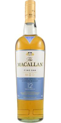 Macallan 12yo Fine Oak Triple Cask Matured 40% 750ml