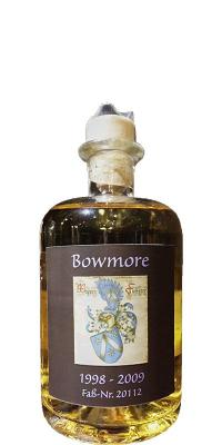 Bowmore 1998 RF Wappen Futterer #20112 59% 500ml