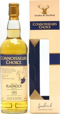 Bladnoch 1993 GM Connoisseurs Choice Refill Sherry Hogshead 43% 700ml