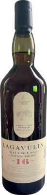 Lagavulin 16yo Islay Single Malt Scotch Ex-Bourbon & Sherry 43% 700ml