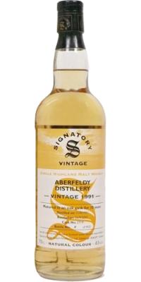 Aberfeldy 1991 SV Vintage Collection Oak Cask #2719 43% 700ml