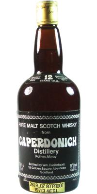 Caperdonich 1965 CA Dumpy Bottle 45.7% 750ml