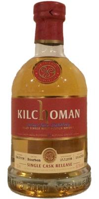 Kilchoman 2008 Single Cask for Kensington Wine Market Bourbon 326/2008 60.1% 700ml