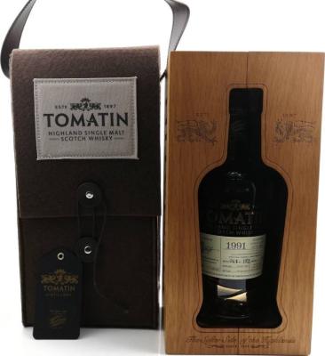 Tomatin 1991 Single Cask 1st Fill Bourbon Barrel #14189 independentspirit.de 52.7% 700ml