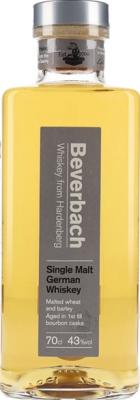 Beverbach Single Malt German Whisky ex-Bourbon & ex-Brandy oak 43% 700ml